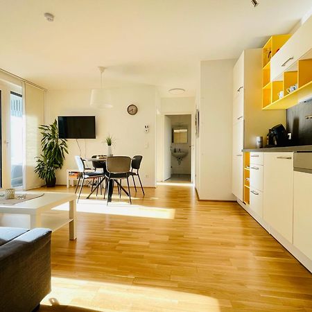 Topmodernes Sonnenwohnen Apartment Bei U-Bahn Und Therme Wien Oberlaa, 15 Min Bis Stephansplatz Exterior foto