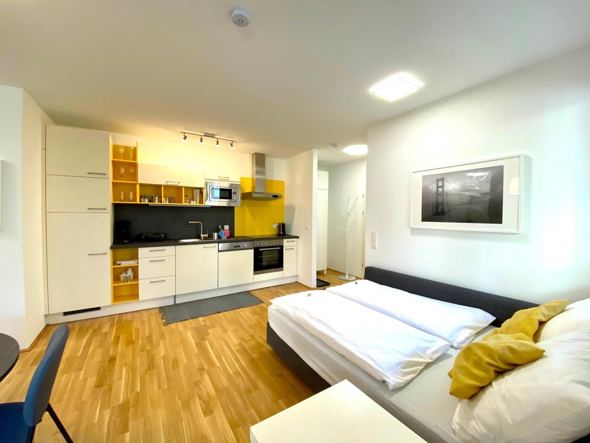 Topmodernes Sonnenwohnen Apartment Bei U-Bahn Und Therme Wien Oberlaa, 15 Min Bis Stephansplatz Exterior foto